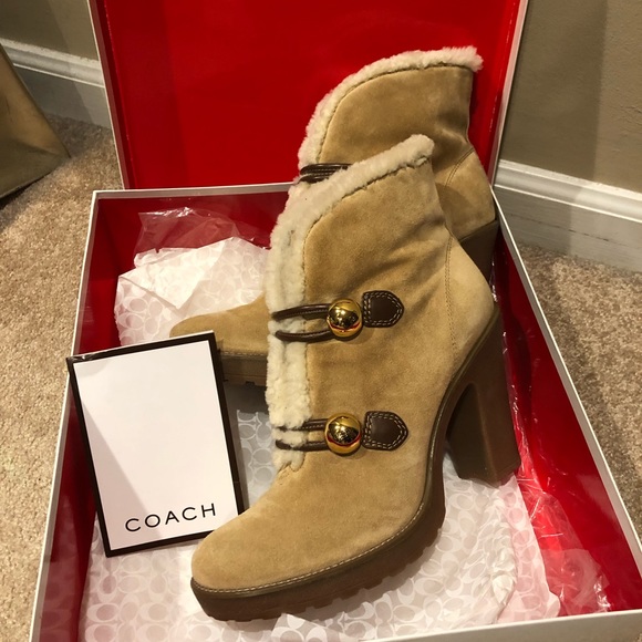 Coach Lenora booties 9 - Picture 2 of 8